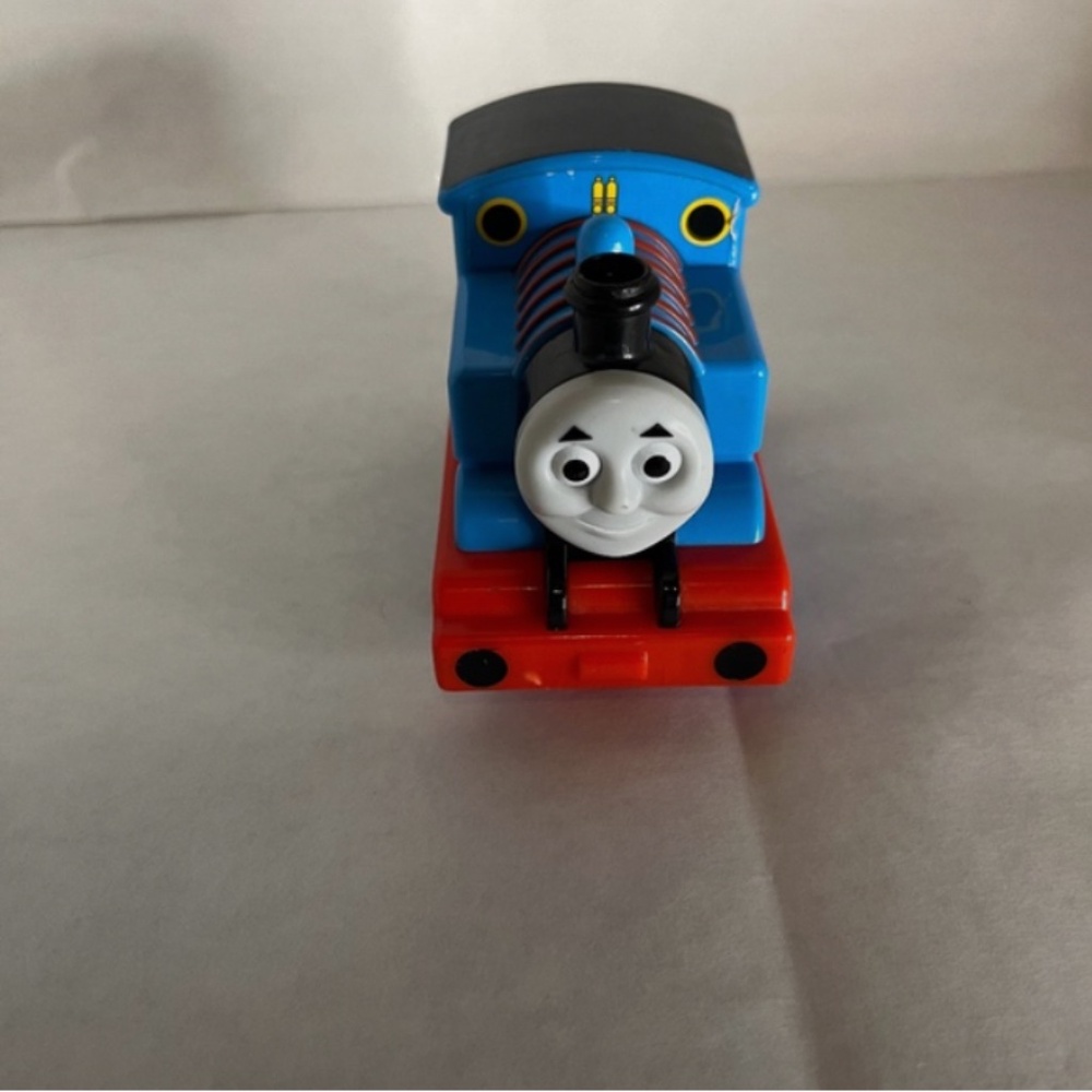 Thomas the Tank Engine Pull Back & Go Plastic Toy Train Mattel 2009 WORKS